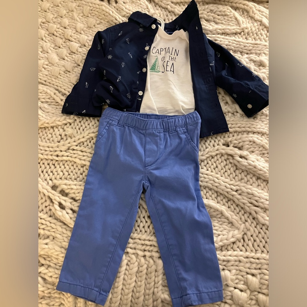 Carter's Navy and Blue Kids Matching Set